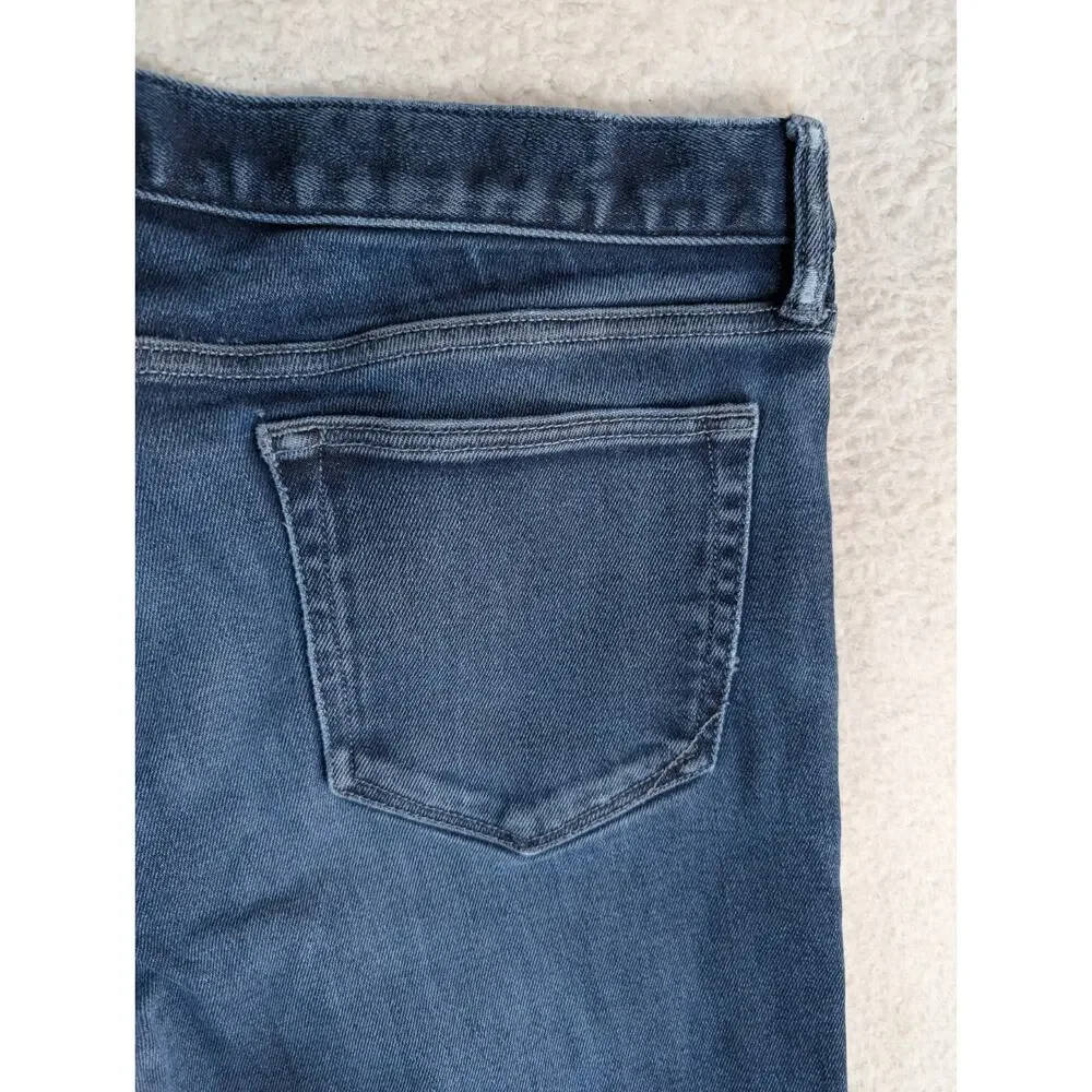 Banana Republic Legacy Jeans Mens 36x34 Slim Fit Straight Blue Stretch Denim Y2K